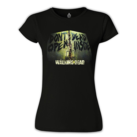 Walking Dead Siyah Bayan Tshirt