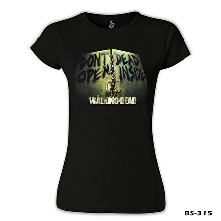 Walking Dead Siyah Bayan Tshirt