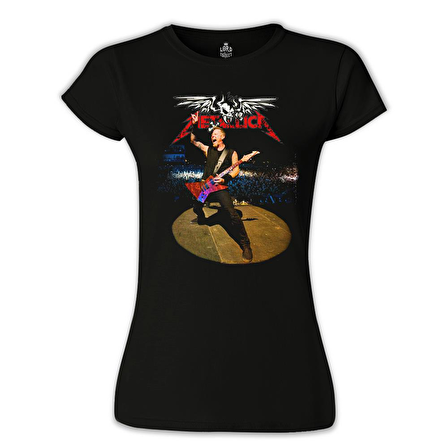 Metallica - James Siyah Bayan Tshirt