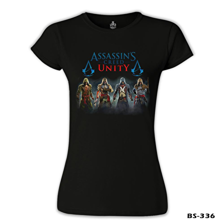 Assassin's Creed - Unity Siyah Bayan Tshirt