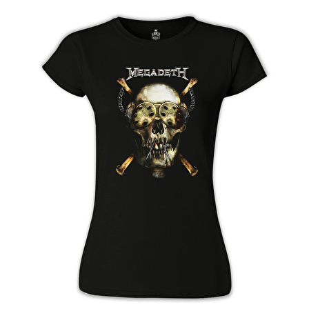 Megadeth - Vic 3 Siyah Bayan Tshirt