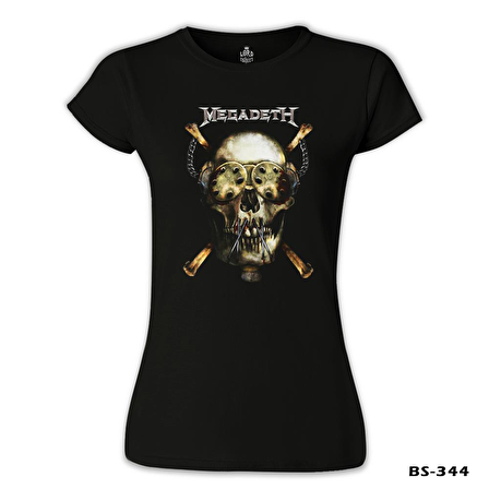 Megadeth - Vic 3 Siyah Bayan Tshirt