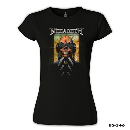 Megadeth - Vic 5 Siyah Bayan Tshirt