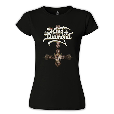 King Diamond II Siyah Bayan Tshirt