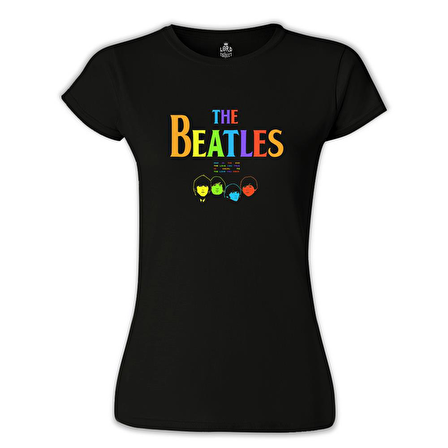 The Beatles Siyah Bayan Tshirt