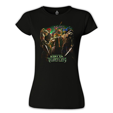 Ninja Turtles Siyah Bayan Tshirt