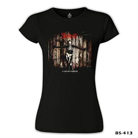 Slipknot - 5: The Gray Chapter Siyah Kadın Tshirt
