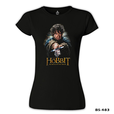 Hobbit - The Battle of Five Armies Siyah Bayan Tshirt