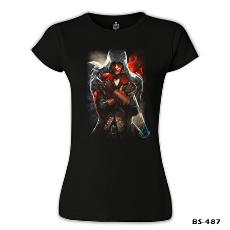 Assassin's Creed - Arno 2 Siyah Bayan Tshirt