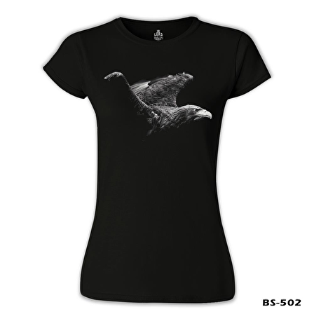 Kartal Siyah Bayan Tshirt