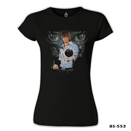 Death Note - 3 Siyah Bayan Tshirt