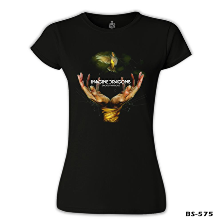 Imagine Dragons - Smoke Mirrors Siyah Bayan Tshirt