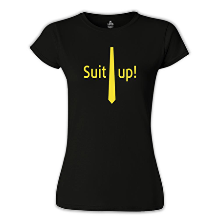 How I Met Your Mother - Suit Up Siyah Bayan Tshirt