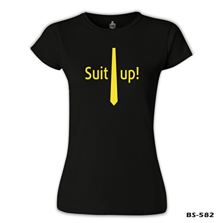 How I Met Your Mother - Suit Up Siyah Bayan Tshirt