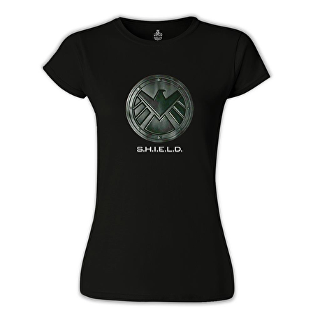 S.H.I.E.L.D Siyah Bayan Tshirt
