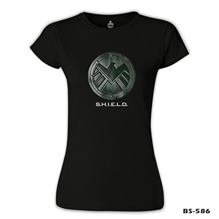S.H.I.E.L.D Siyah Bayan Tshirt