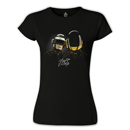 Daft Punk Siyah Bayan Tshirt