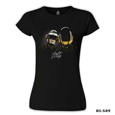 Daft Punk Siyah Bayan Tshirt