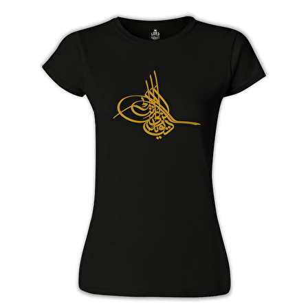Tuğra Siyah Bayan Tshirt
