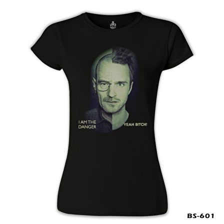 Breaking Bad - I am The Danger Siyah Bayan Tshirt