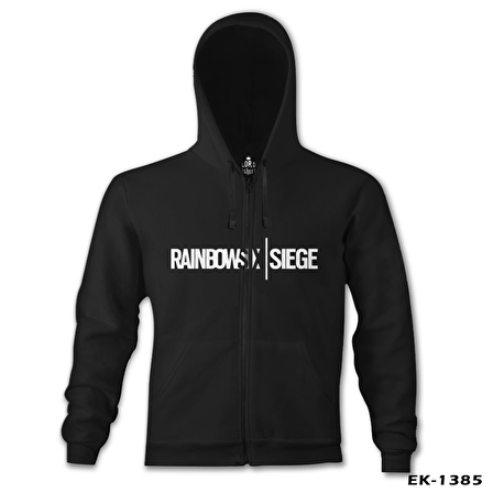 Rainbow Six - Siege Siyah Erkek Kapşonlu