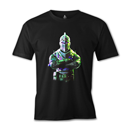 Fortnite - Chevalier 2 Siyah Erkek Tshirt
