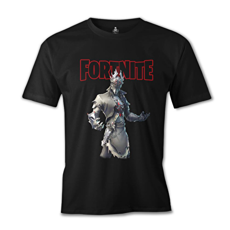 Fortnite - Spider Siyah Erkek Tshirt