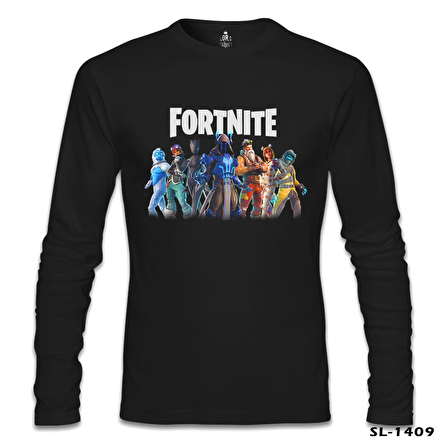 Fortnite - From Darkness Siyah Erkek Sweatshirt