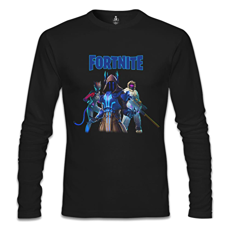Fortnite - Ice King Siyah Erkek Sweatshirt