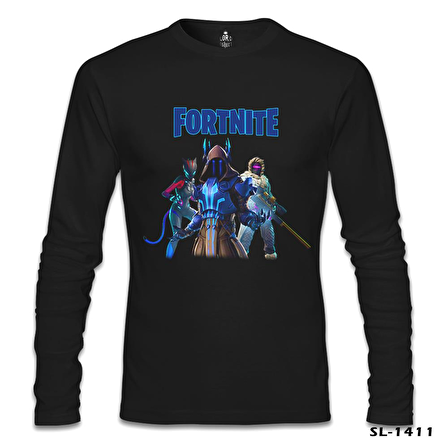 Fortnite - Ice King Siyah Erkek Sweatshirt