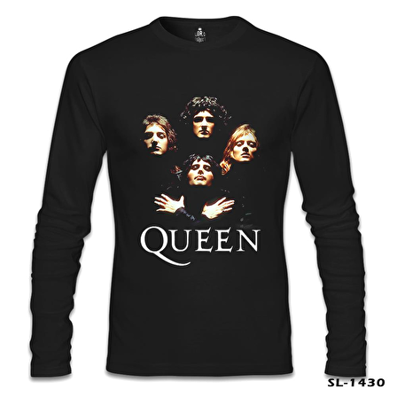 Queen - Bohemian Rhapsody Siyah Erkek Sweatshirt