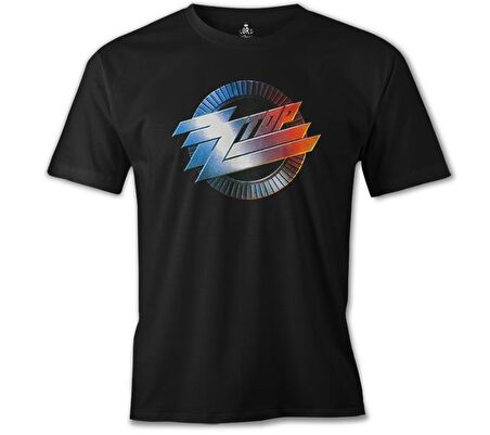ZZ Top - Logo Siyah Erkek Tshirt