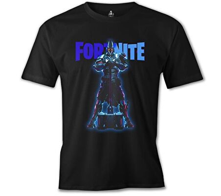 Fortnite - X Knight Siyah Erkek Tshirt