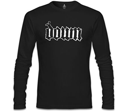 Down - Nola Siyah Erkek Sweatshirt