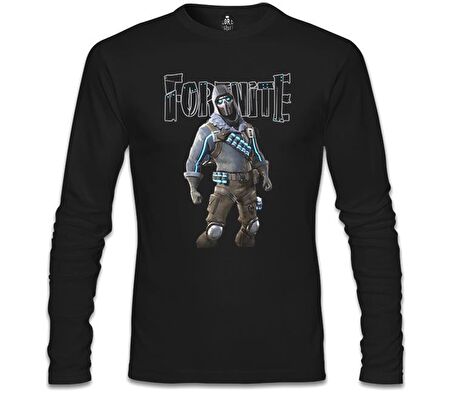 Fortnite - Vulture Siyah Erkek Sweatshirt