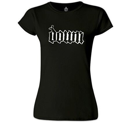 Down - Nola Siyah Bayan Tshirt