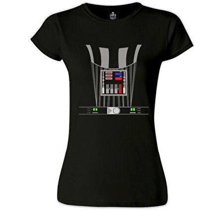 Star Wars - Darth Vader Armor Siyah Bayan Tshirt