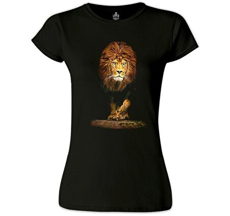 Aslan 1 Siyah Bayan Tshirt