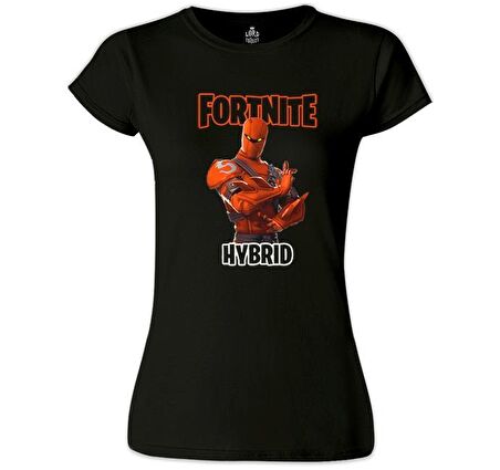 Fortnite - Hybrid Siyah Bayan Tshirt