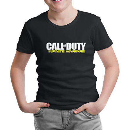 Call of Duty - Infinite Warfare Siyah Çocuk Tshirt