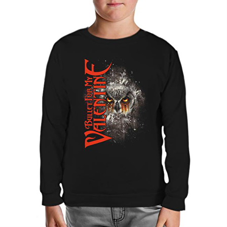 Bullet for my Valentine Siyah Çocuk Sweatshirt