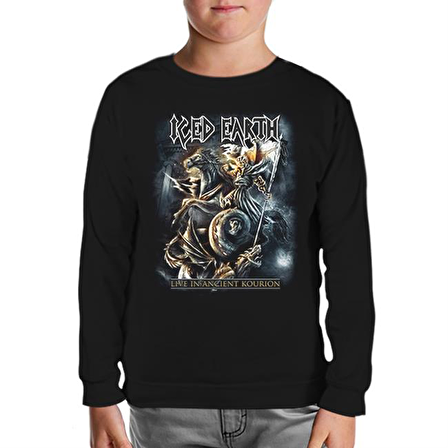 Iced Earth - Live in Ancient Kourion Siyah Çocuk Sweatshirt