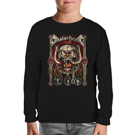 Motörhead Siyah Çocuk Sweatshirt