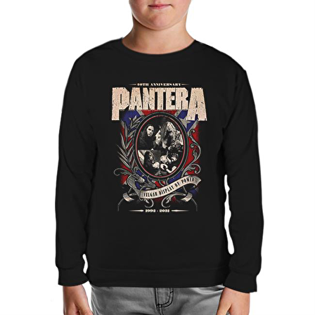 Pantera - Vulgar Display of Power Siyah Çocuk Sweatshirt