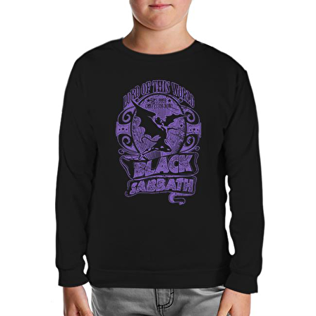 Black Sabbath - Lord of This World Siyah Çocuk Sweatshirt