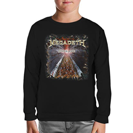 Megadeth - End Game Siyah Çocuk Sweatshirt