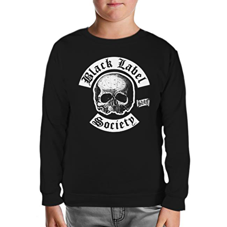 Black Label Society Siyah Çocuk Sweatshirt