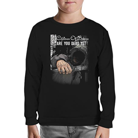 Children of Bodom - Are You Dead Yet? Siyah Çocuk Sweatshirt