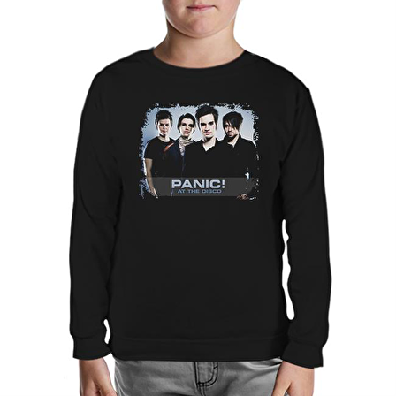 Panic! at the Disco Siyah Çocuk Sweatshirt