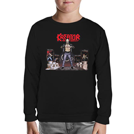 Kreator - Terrible Certainty Siyah Çocuk Sweatshirt